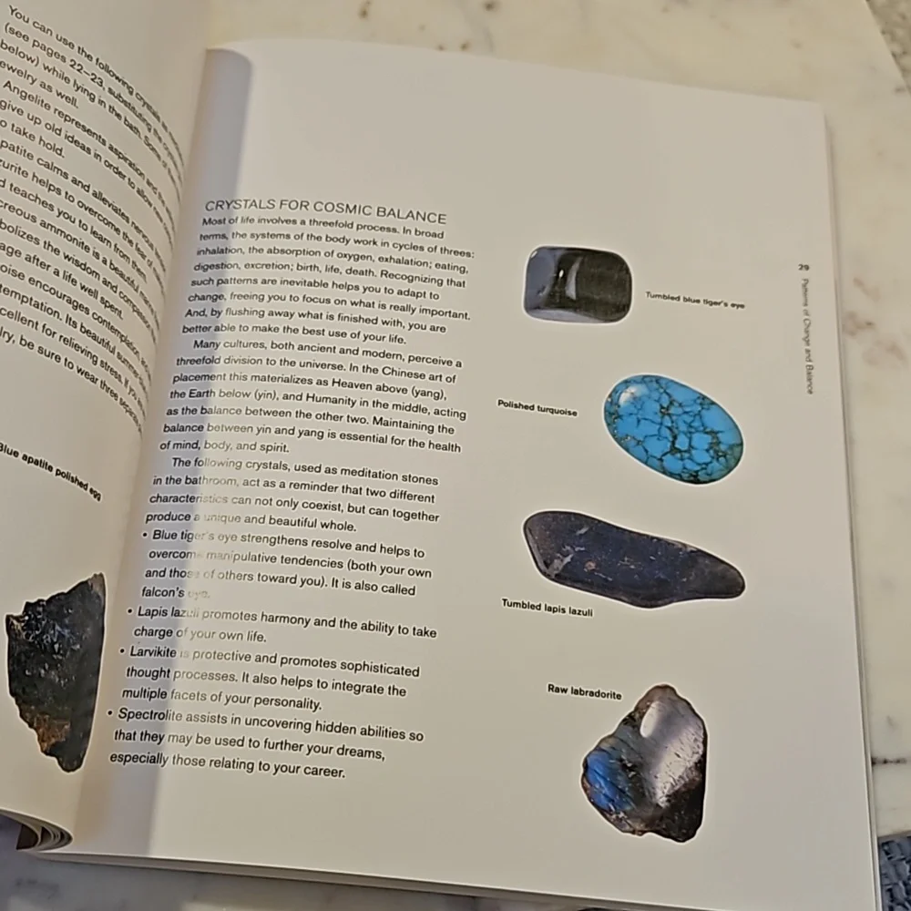 Crystal Energy Books Soft Covers Stones 2 Books Precious Stones